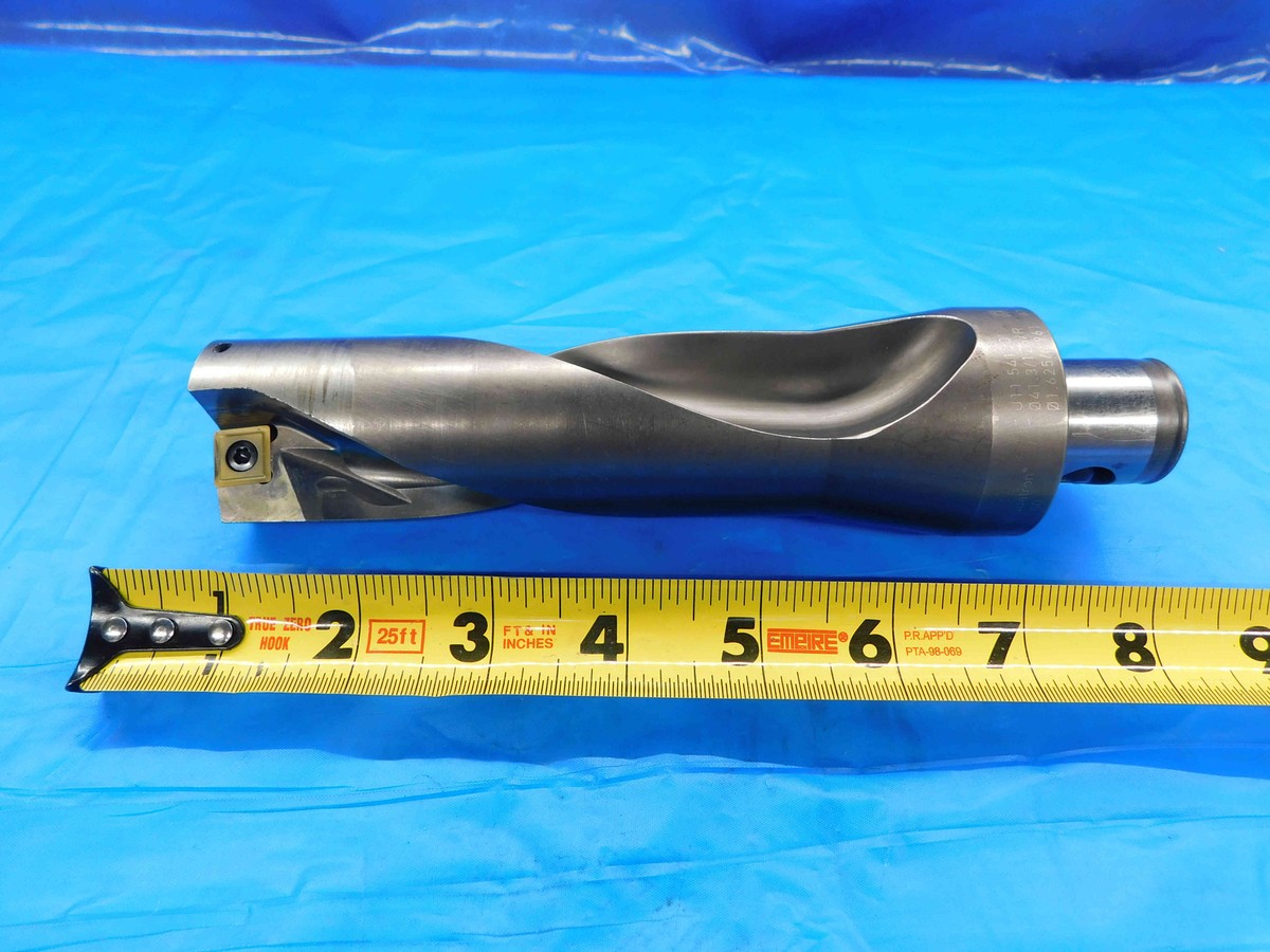 KOMET 1 5/8 O.D. INDEXABLE DRILL U11 54130 ABS50 SHANK 1.625 SOEX