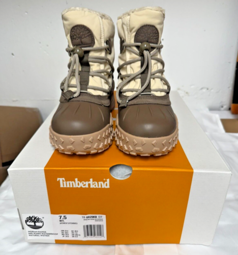 Timberland Moriah Range Mid Warm Waterproof Snow Boots Size US Women's 7.5 W - Picture 3 of 5