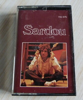 K7 CASSETTE AUDIO TAPE MICHEL SARDOU 1979 JE NE SUIS PAS MORT JE DORS