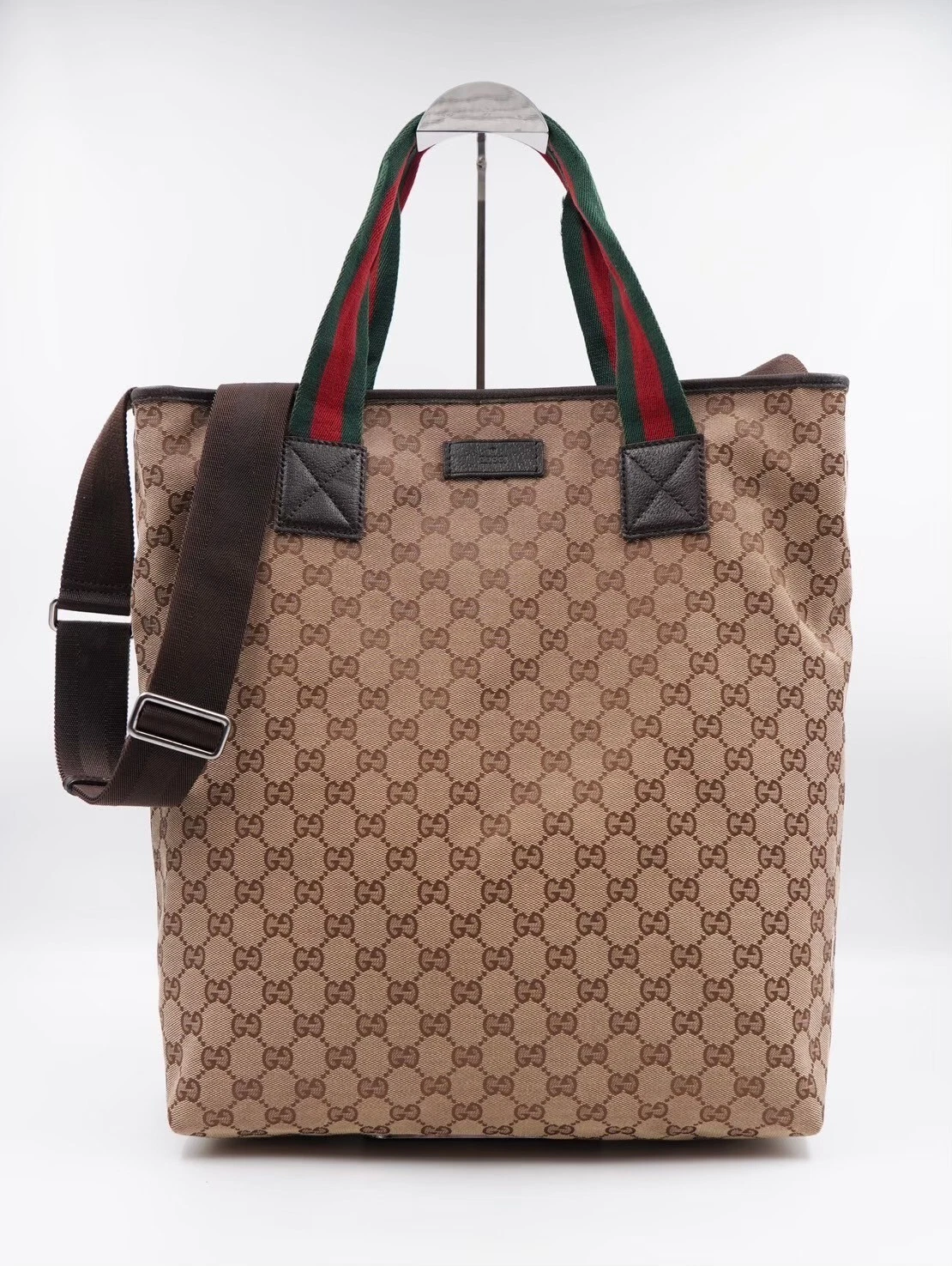 BC55❤️ Sac fourre tout vertical poignée toile monogramme GG