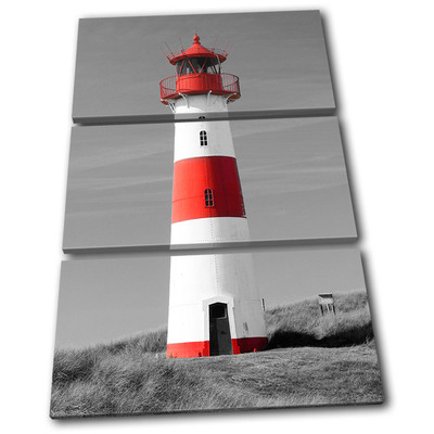 Lighthouse Landscapes TREBLE Leinwand Wand Kunst Bild drucken