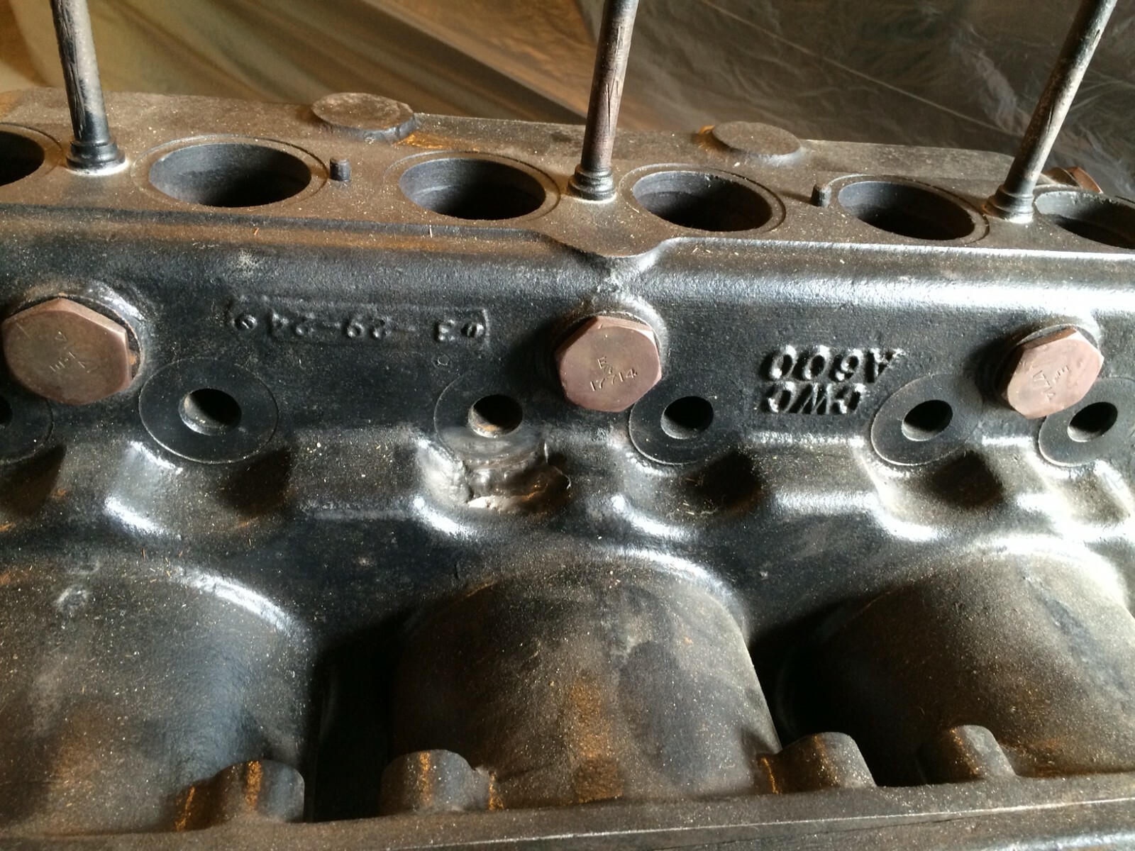 Pair of Rolls-Royce Silver Ghost Cylinder Blocks