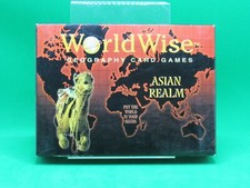 World Wise A Geography Card Game Asian Realm 2001 - Brand New - FREE Ship.