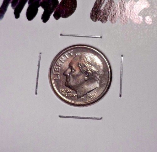 UNCIRCULATED 1989P FDR DIME COIN (101616)1 - Picture 3 of 3