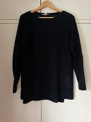 Esprit Damen Pullover Pulli Gr. Large Rundhals Langarm Mohair Mischung L