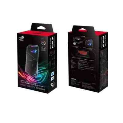 ASUS ROG STRIX Arion M.2 Lite NVMe SSD External Enclosure Case - Black