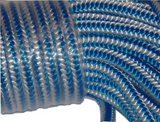12 Strand Arborist Rope 1/2 Inch by 150 Feet, Blue/White, Made in the USA