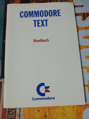 Commodore Text Handbuch (Buch 1984) PC