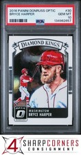 2016 PANINI DONRUSS OPTIC #30 BRYCE HARPER NATIONALS PSA 10