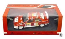 1/18 Mitsubishi Lancer Evolution VI WRC2001 Monte Carlo winner RAND #7 (Red x Wh