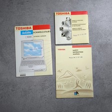 RARE VINTAGE Toshiba Satellite 1670CDS 1690CDT Windows 98 Manuals Tools CD LOT
