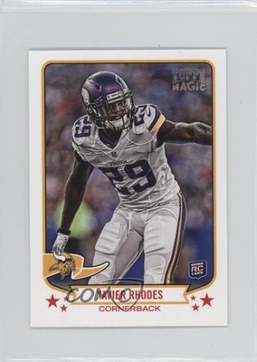 2013 Topps Magic Mini Xavier Rhodes #183 Rookie RC 7mg