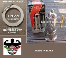 SET 3 PEZZI GUARNIZIONE 6 TAZZE PER CAFFETTIERA KONTESSA VEV OFFERTA COMPATIBILE