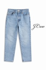 J.Crew Slouchy Boyfriend Jeans Women Size 28 Light Wash 100 Cotton Denim Pants