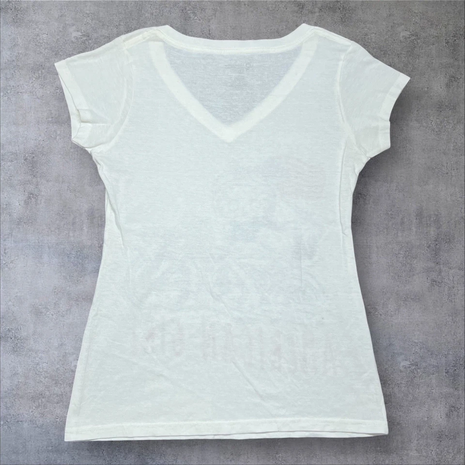 Camiseta feminina vintage Y2K Betty Boop American Girl motocicleta desenho animado motociclista GG - Imagem 2 de 4