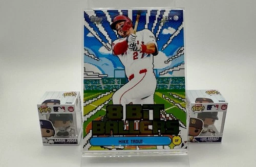 2026 Topps 8 Bit Ballers Mike Trout Angels Insert #8B-8 Baseball Card