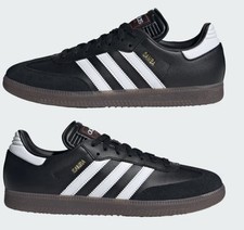 adidas Samba Men’s Size 11.5 Indoor Soccer Shoes Black Women’s Size 12.5 IH6000
