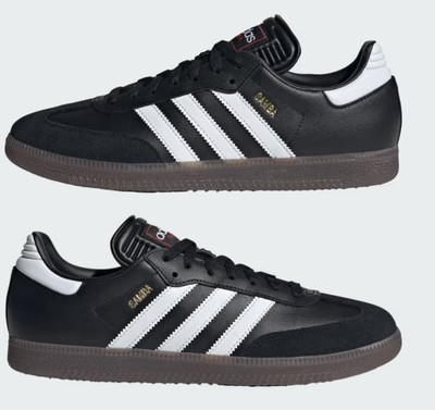 adidas Samba Men's Size 11.5 Indoor Soccer Shoes Black Women's