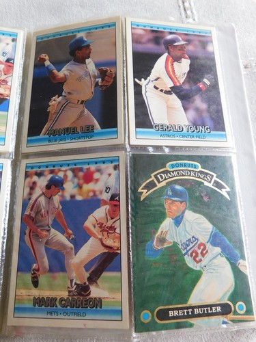 Vintage Baseball Karten 1989-1993 mit 60er Jahre Album - Bild 21 von 22