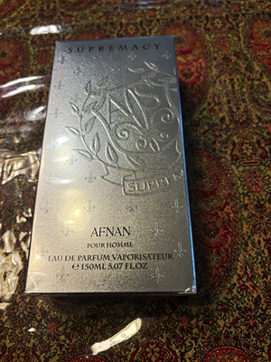 Afnan Supremacy Eau de Parfum Spray, Regular Size 5.07 fl oz