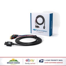 Component Video Cable for Wii and Wii U, Male-to-Male Coaxial Design