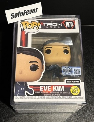 New in Protector Funko Pop! Disney Tron Ares Eve Kim GITD #1970 LE 3500
