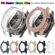 Cover Shell Tempered Film Screen Protector PC Watch Case For Xiaomi Watch S4