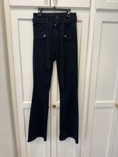 Veronica Beard Giselle Extra High Rise Flare Jeans Size 26