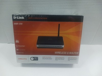 D-Link WBR-1310 Wireless GRouter 802.11g Four 10/100 NetworkPorts Factory Sealed