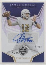 2020 Panini Chronicles Draft Picks Signatures 95/99 James Morgan #15 Auto 0jl3