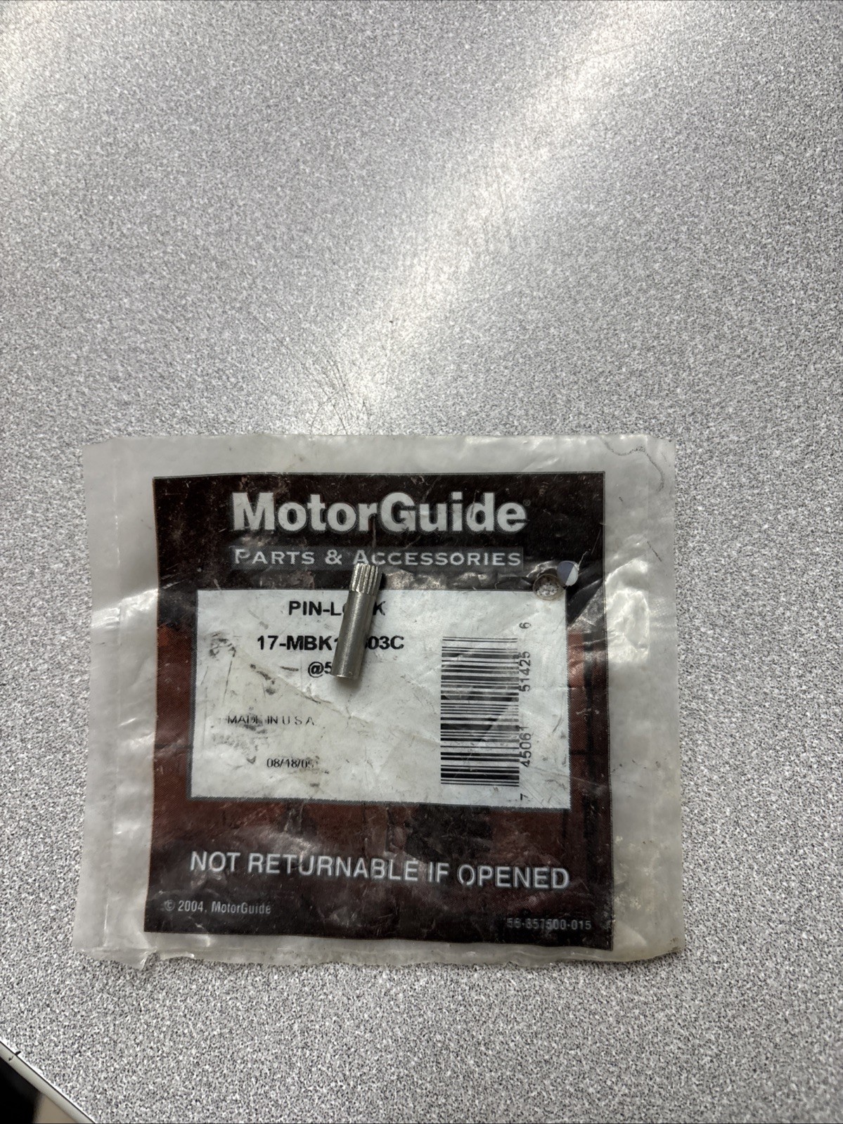 Guide Pin-lock Mbk10603c 5 Pack