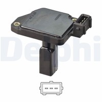 1 X Luftmassenmesser Delphi AF10491-12B1 FüR Audi A6 A6 Avant A4