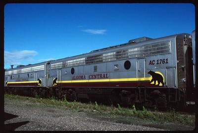 Original Rail Slide - AC Algoma Central 1761+ Sault Ste Marie ON 7-10-2001