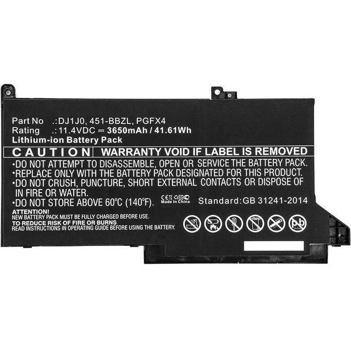 CoreParts PGFX4-CP Laptop Battery. 42Wh Li-ion