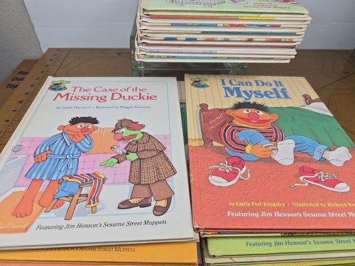 Lot of 20 Vtg 1980s Sesame Street Book Club Books/On My Way Jim Henson Muppets - Picture 15 of 24