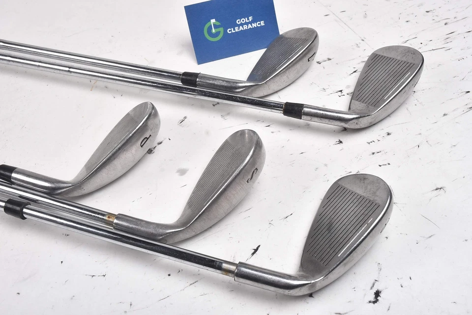 Left Hand John Letters T5 Irons / 6-PW+SW / Regular Flex Steel Shaft / No 8 Iron - Image 3 of 4