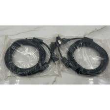 HDMI Cables with Ferrite Cores Black Digital High Speed Video Audio Lot of 2