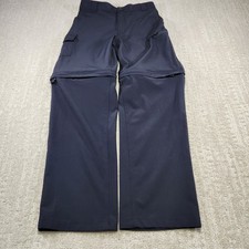 Magellan Cargo Pants Boys Large Outdoors Fishing Zipoff Convertible Black Wick