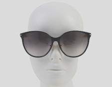 LOUIS VUITTON Sunglasses Eyewear Z2826U My LV Cat Eye Black 55  17-145 Auth