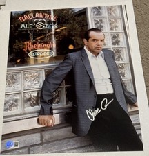 CHAZZ PALMINTERI signed (A BRONX TALE) Sonny Movie 11x14 photo BECKETT 4W323019