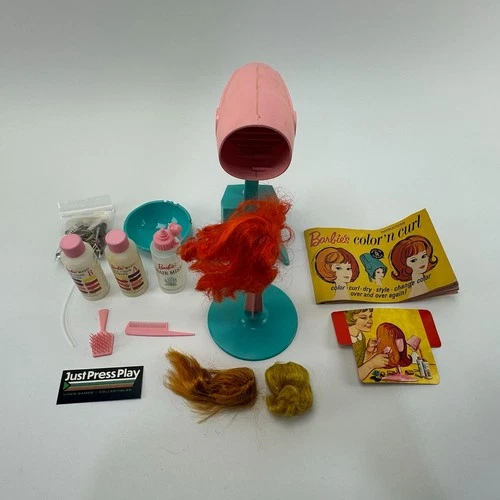 Vintage Barbie Color n' Curl Wig Hair Dyeing Playset | As-Is, Doesn't Work