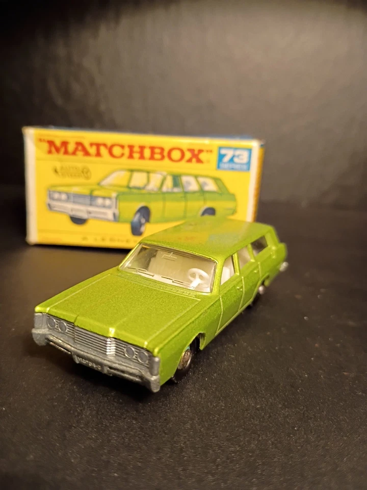 Matchbox #73C Mercury Station Wagon 1968 In Original F1 Script Box - Image 3 of 4