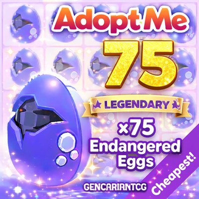 75 Endangered Eggs  US Seller   Adopt From Me Today!