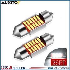 Auxi Canbus 4x C5w 31mm Festoon De3175 Led Map Dome Interior Light Bulbs 6000k
