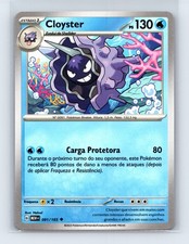 ~PT~ PORTOGHESE Cloyster 091/165 Sv: Scarlet & Violet 151 Carta Pokemon WB