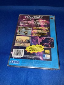 Flashback The Quest for Identity- Sega CD Complete TESTED CIB