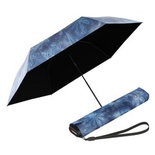 US.050 4 in 1 Ultra Light Manual Rain Umbrella in Paisley   Rain, Sun, UV Pro...