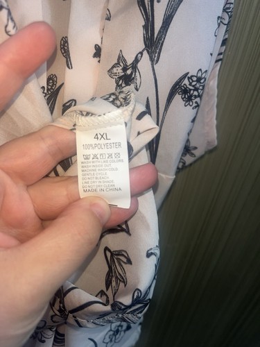 Women’s Plus Size Unbranded Floral Dress Size 4XL - Picture 2 of 5