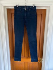 MiH Oslo Jeans Size 27 W27 L32 Modern Clean Blue Mid Rise Long Slim Leg Italy