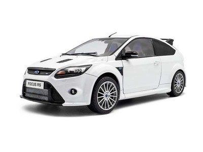 2009 Ford Focus RS MK2 Pack RS Plus - Frozen White 1:18 Diecast Model - Solido